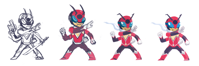 Illustration for article titled Henshin a Go Go Ledian! Pokemon One a Day, Series 2!